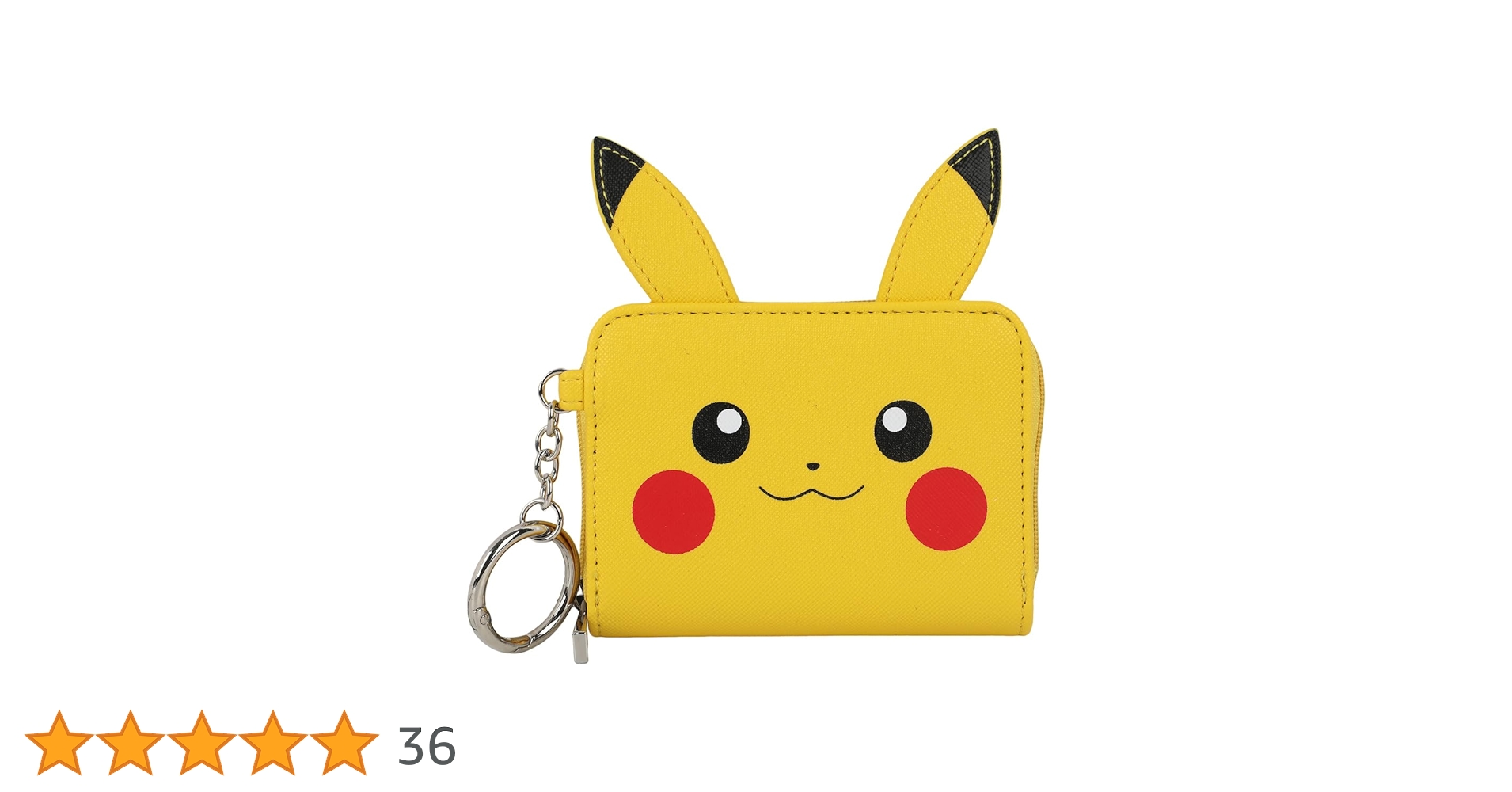 Amazon.co.jp: Bioworld ポケモン ピカチュウ フェイス イエロー ミニ